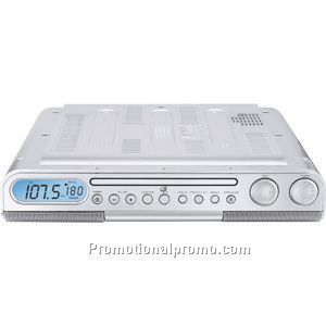 GPX - Undercabinet AM/FM/CD Music System