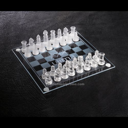 Glass Chess Set