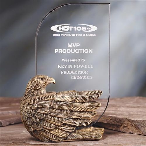 Guardian Eagle - Antique Gold / 7