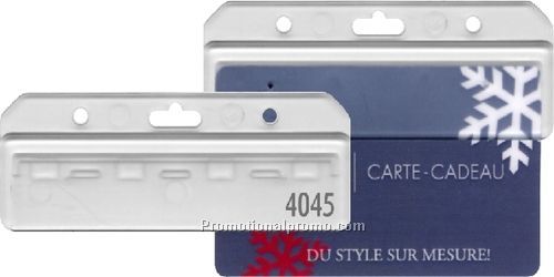 Half-card access card holder #4045