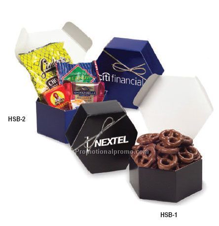 Hexagon Shaped Snack Boxe