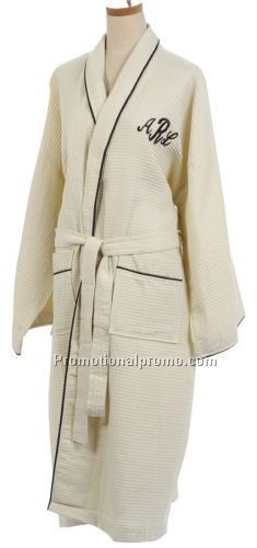 Honeycomb Robe w/ Piping
