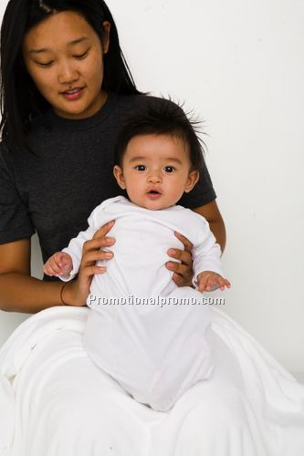 Infant Baby Rib L/S Gown