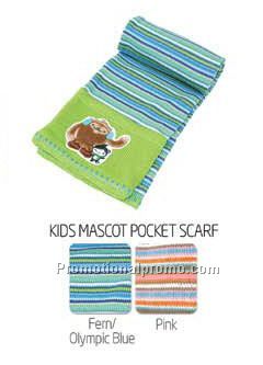 Kids Mascot Pocket Scarf