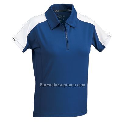 LADIES 1/4 ZIP GOLF SHIRT