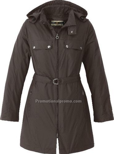 LADIES37408MID LENGTH TRENCH COAT