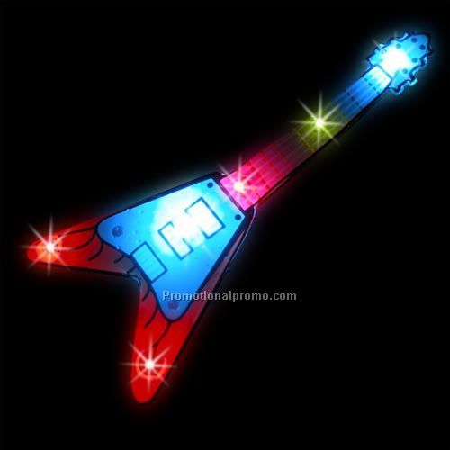 LED Light-Up Magnet - Electric Guitar