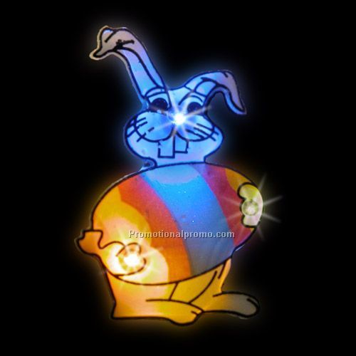 LED Light-Up Magnet Easter Bunny