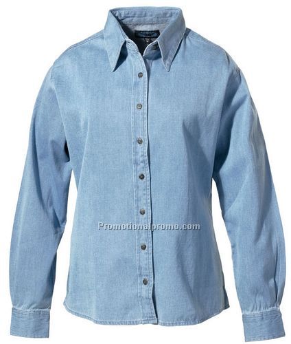 Ladies Light Denim Shirt