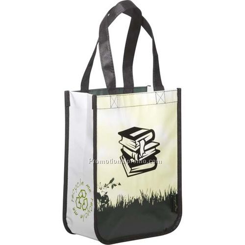 Laminated Non-Woven Small Shopper Tote