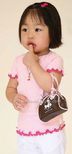 Lap Shoulder Lettuce Edge S/S Top