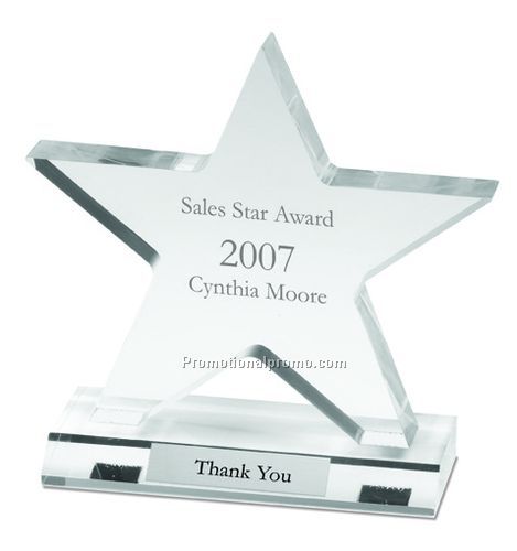 Large Star on Base Award