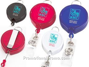 Large ad id badge holder