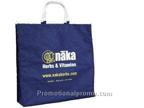 Large non-woven tote bag with acrylic handles
