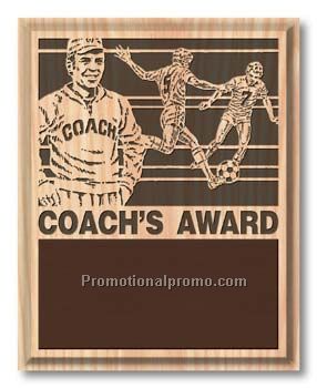 Laserwood Sport Plaque - 8