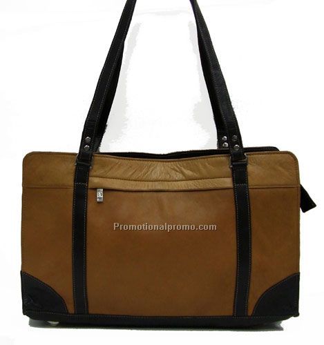 Leather Carry All Business Case / Stone Wash Cowhide / Multi