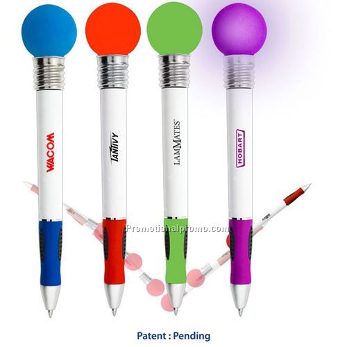 Light Up Bouncy Ball Pen