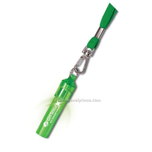 Light Up Lanyard Whistle