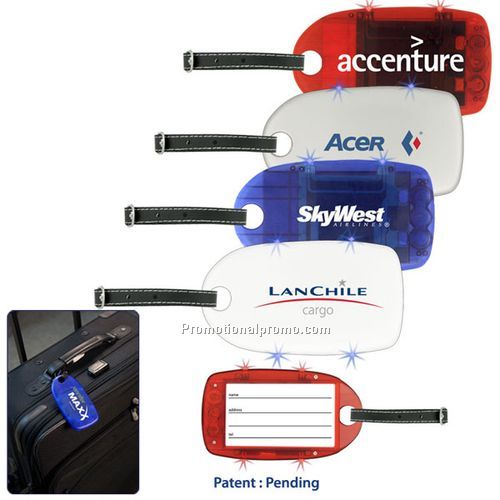 Light Up Luggage Tag
