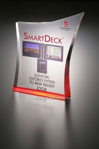 Lucite Embedment Classic Award w/ 1/8