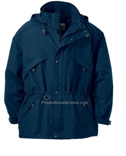 MEN'S 3-IN-1 TECHNO SERIES PARKA WITH DOBBY TRIM