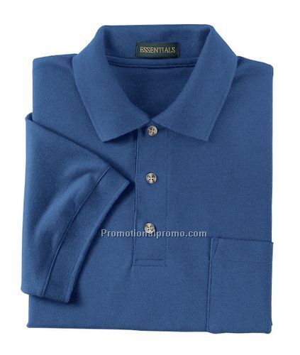 MEN'S PIQUE POLO WITH POCKET