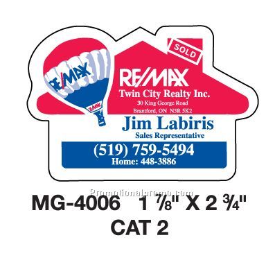 Magnet Stock Shape House