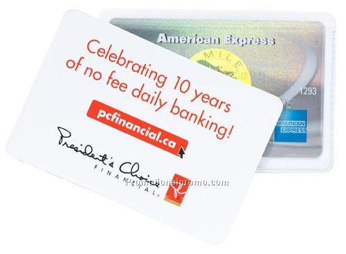 Magnet safe credit card holder