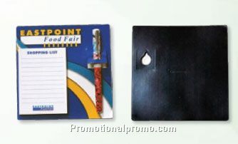 Magnetic Note Pad with Pen