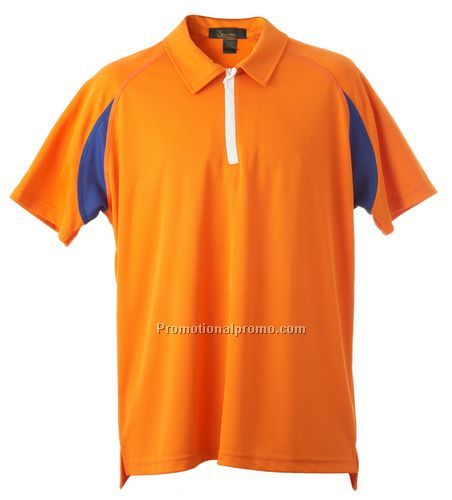 Men's 1/4 Zip Coolbest Raglan Golf Shirt