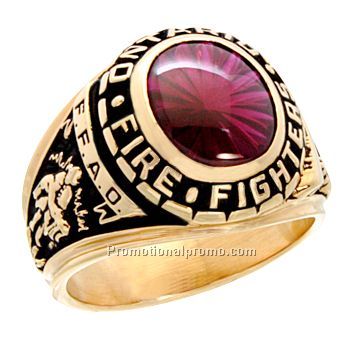 Men's Stock Fire Fighter Ring