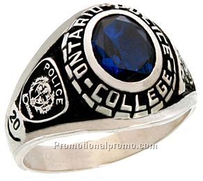 Men's Stock Shank Police ring