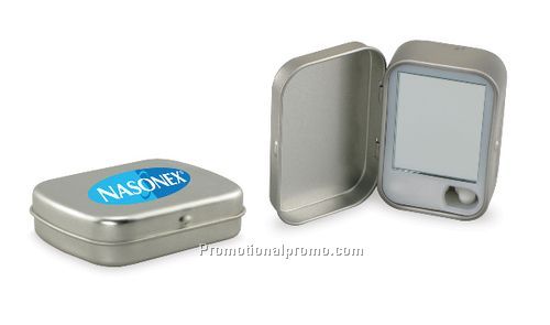 Micro Mints in Hinged Tin with Mirror