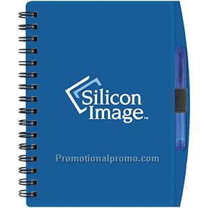 Mini Translucent Notebook with Shorty Pen