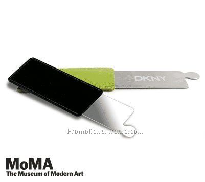 MoMA Stainless Steel Mirror RECTANGLE, BLACK