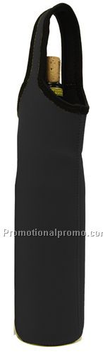 Neoprene Bottle Sleeve - Single/BLACK