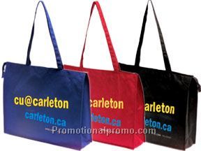 Non-woven polymer bag with zipper - 90 g