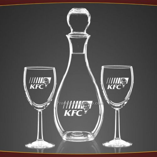 Nordic Decanter & 2 Wine