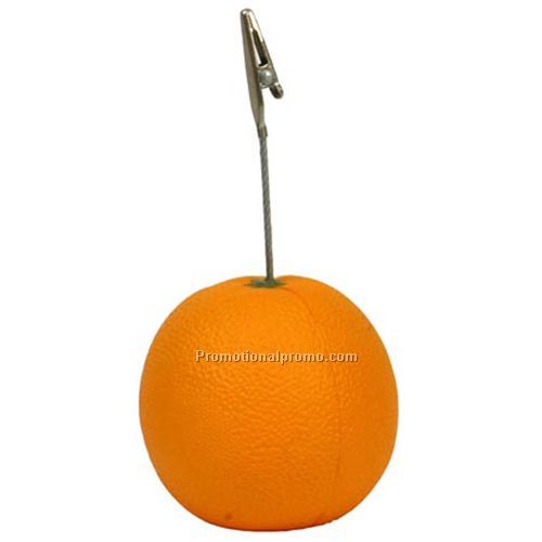 ORANGE MEMO HOLDER