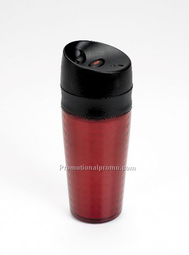 OXO travel mug, red