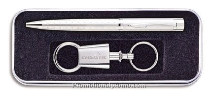 Optima Pen & Key Ring Set