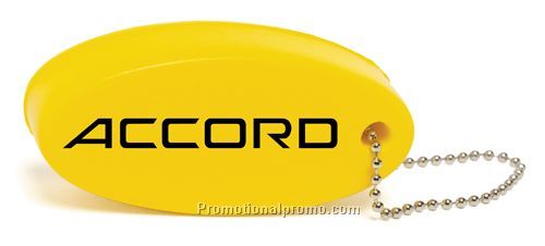 Oval Squeeze Keychain