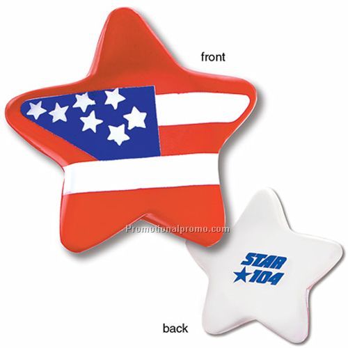 Patriotic Star Stress Reliever