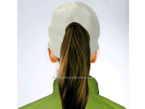 Peek-A-Boo Ponytail Ladies Touque