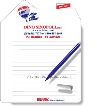 Premium Plastic Memo Board Kits - House