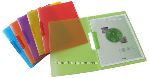 Push-N-Lock Frosted Colours Report Cover