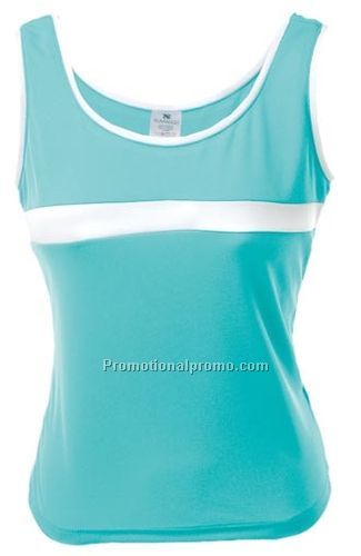 Quick Dry Ladies 2 Tone Tank Top
