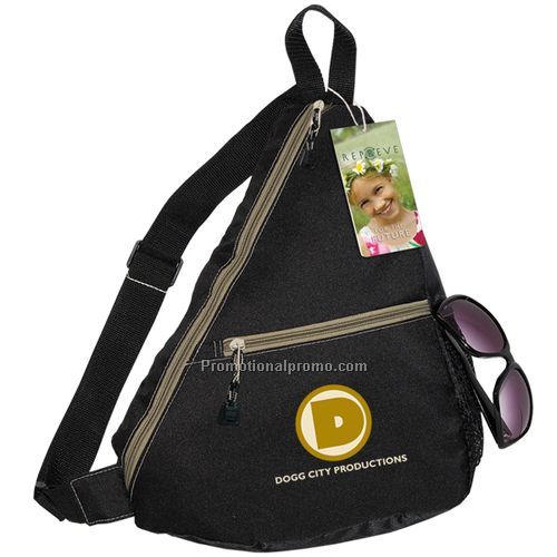 RECYCLED SLING KNAPSACK