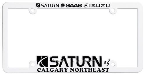 Raised Letter Frames - White