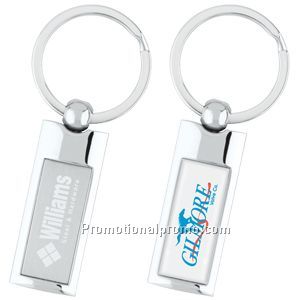Rectangle Metal Key Tag